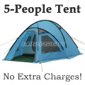 Tents for 5 People (390x290x190cm) (3000mm Waterproof) (7.4kg)